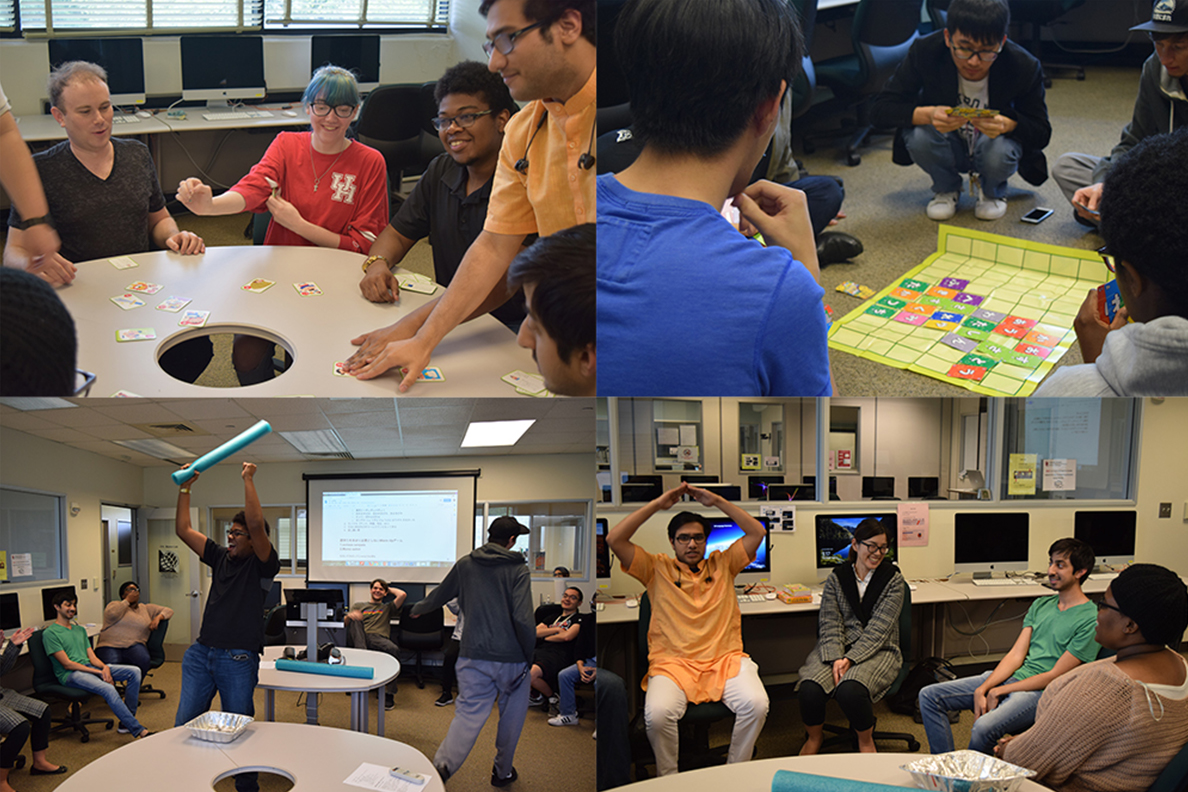 Using the Language in a Social Event