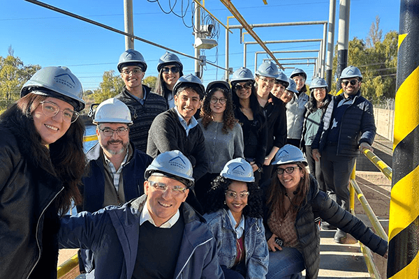 Visit energy companies in another country